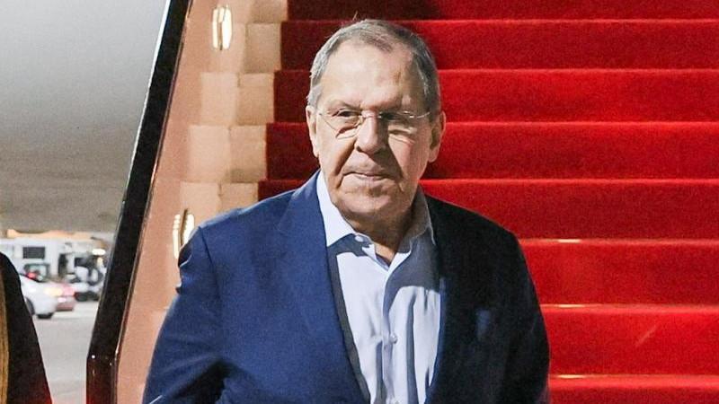 Лавров прилетел в Туркмению с официальным визитом