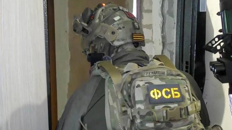 Показаны кадры задержания готовившей теракт против офицера МО в Ставрополе