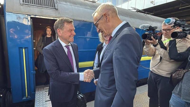 Глава МИД ФРГ прибыл в Киев с необъявленным визитом