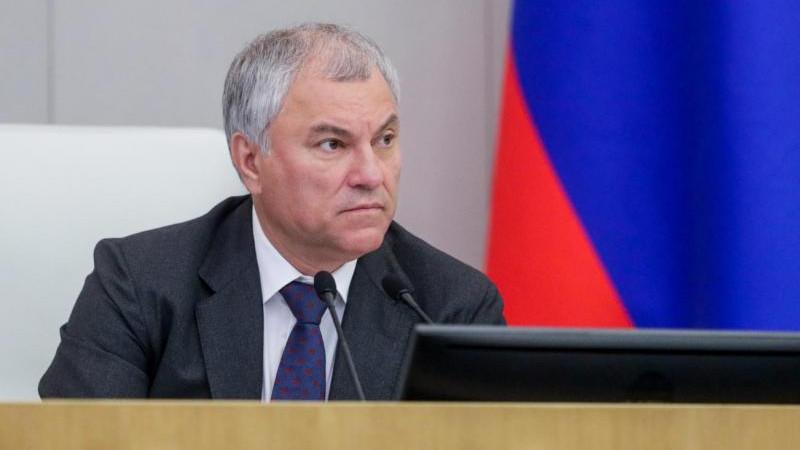 Володин: кровь погибших при ударе по Херсонской области на руках Зеленского