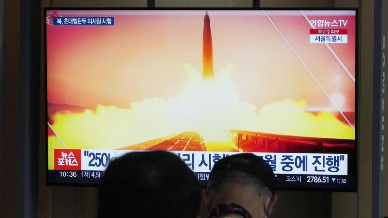 КНДР провела учения по запуску гиперзвуковых ракет, сообщает ЦТАК