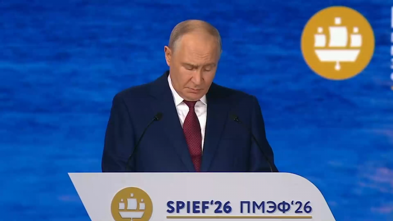 Путин считает недальновидной агрессивную политику европейцев