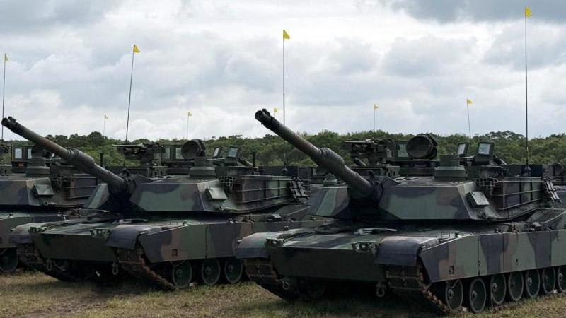 Тайвань впервые использовал на учениях 108 модифицированных танков Abrams