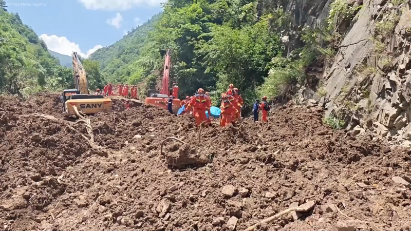 В Китае число погибших в результате оползня достигло 21