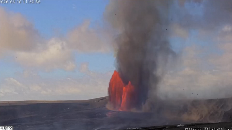 В штате Гавайи началось извержение вулкана Килауэа