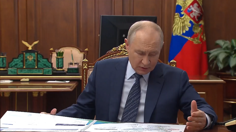 Путин отметил, что Лукашенко поддерживает проект ВСМ Москва - Минск