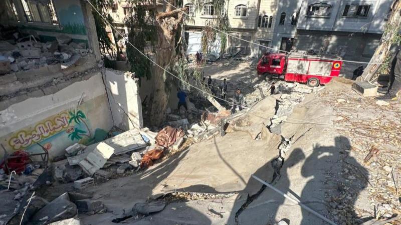 Al Hadath: число жертв обрушения здания в Газе достигло 20