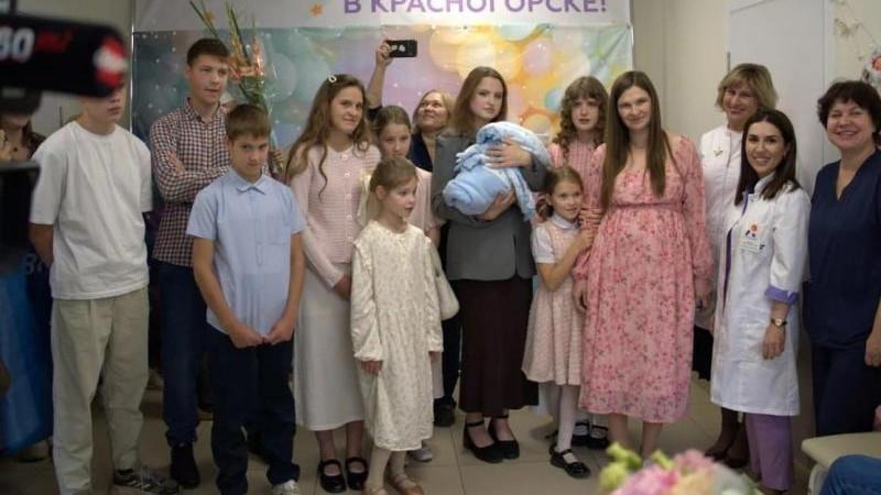 В Красногорске женщина родила 17-го ребенка