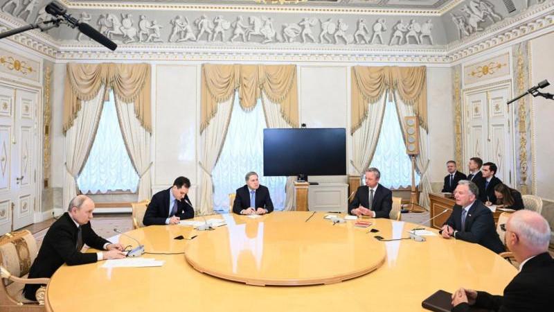 Переговоры Путина и Уиткоффа продолжались около трех часов