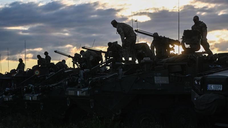 В Латвии проводятся учения с участием военных НАТО