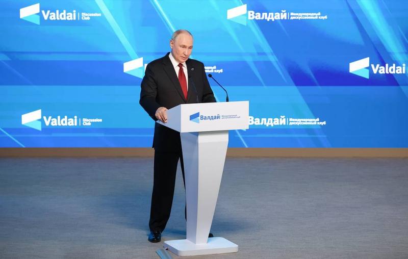New world`s conflicts, chaos, West`s attempts to destroy Russia: Putin`s speech