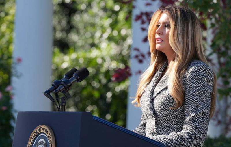 Melania Trump says ceasefire zone in Alyoshki extended beyond town