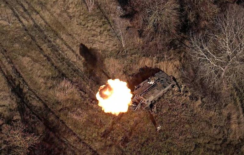 Russian military destroys first Leopard 1A5 tank during special military operation