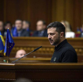 Zelensky auditioned by EU but not let to join NATO