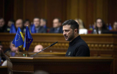 Zelensky auditioned by EU but not let to join NATO