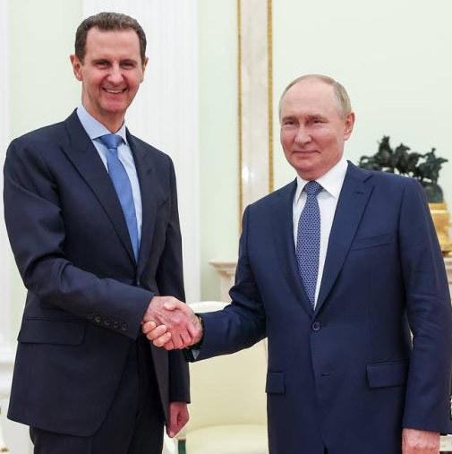 Press review: Putin sits down for talks with Assad and Biden addresses American people