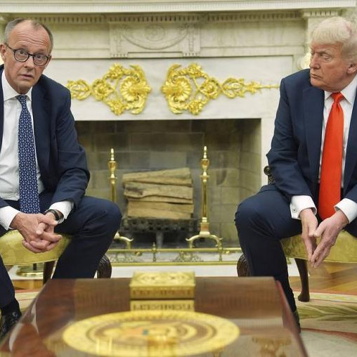 Millionaire Chancellor visits billionaire President