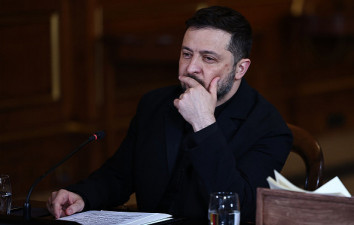 Zelensky gets a black spot. His last?